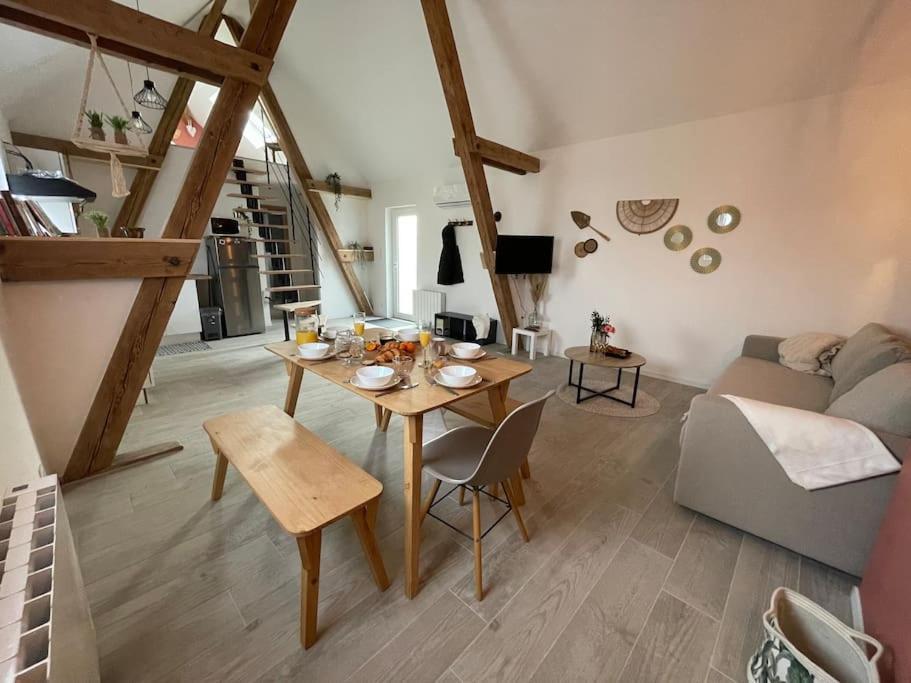 Apartmán La Grange Proche D'Europapark Kunheim Exteriér fotografie